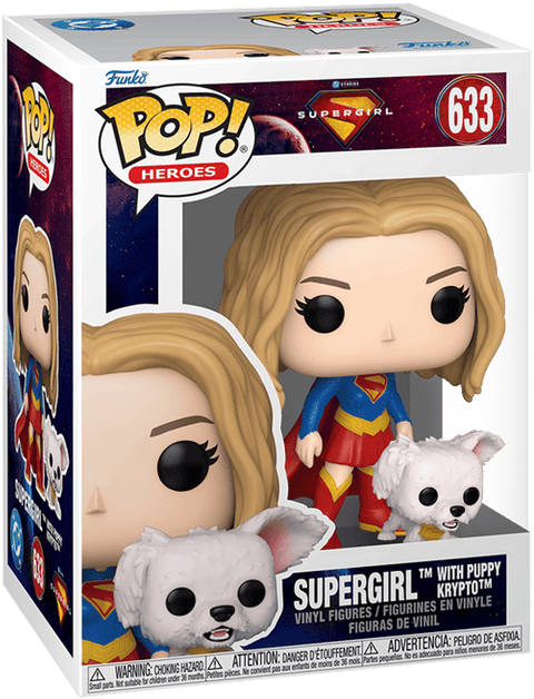 Funko POP Movies - Supergirl (2026) - Supergirl with Puppy Krypto