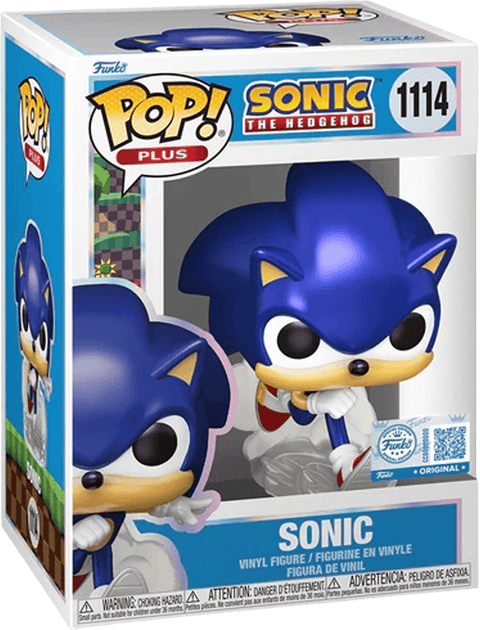 Funko POP Plus - Sonic the Hedghog - Sonic (PRL)