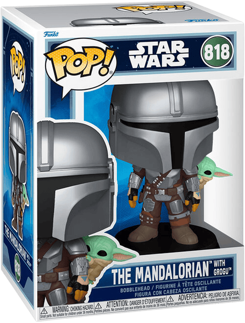 Funko POP Star Wars - Mandalorian and Grogu - The Mandalorian with Grogu