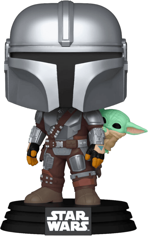 Funko POP Star Wars - Mandalorian and Grogu - The Mandalorian with Grogu