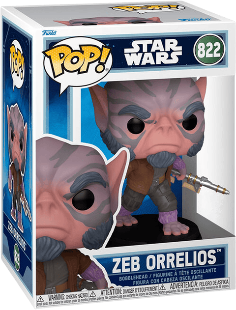 Funko POP Star Wars - Mandalorian and Grogu - Zeb Orrelios
