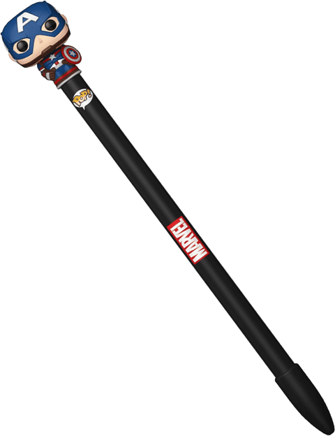 Funko Pen Topper - Marvel - Captain America (Black)