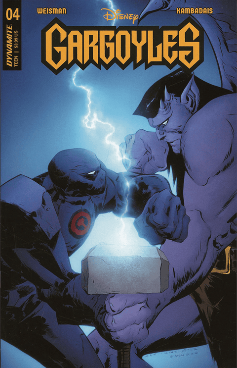 Gargoyles Vol 3 #4 Cover E Jae Lee