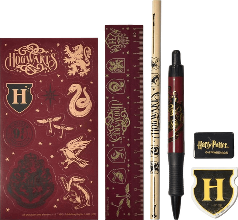 Harry Potter Stationery Set 6-Pack Magical Locations