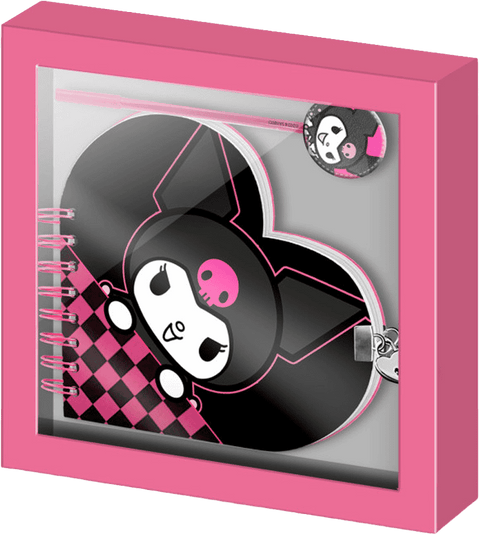 Hello Kitty Notebook with Pen Gift Set Kuromi Chessy