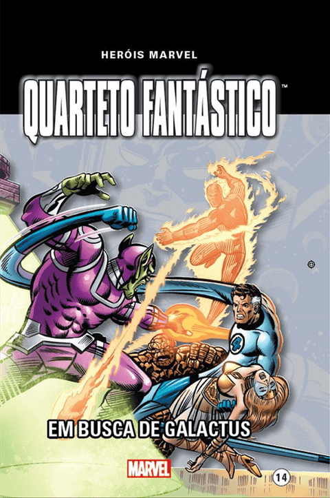 Heróis Marvel - Quarteto Fantástico: Em Busca de Galactus (Ed.Portuguesa, capa dura)