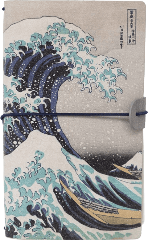 Hokusai Travel Journal The Great Wave of Kanagawa 20 cm