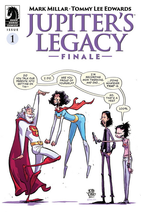 Jupiter Legacy Finale #1 Cover D Skottie Young