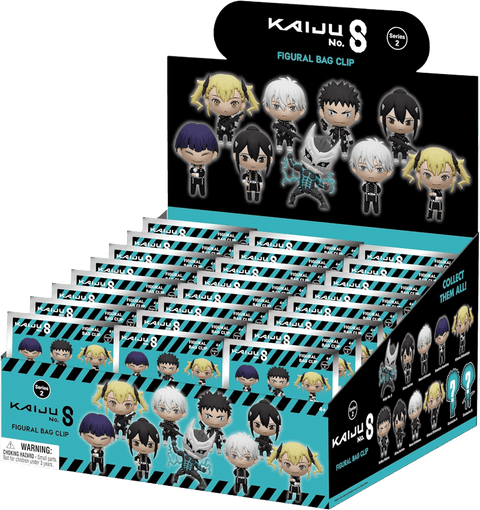 Kaiju No.8 3D PVC Bag Clips Figural Serie 2 - Blind Bags Kaiju No. 8