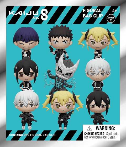 Kaiju No.8 3D PVC Bag Clips Figural Serie 2 - Blind Bags Kaiju No. 8