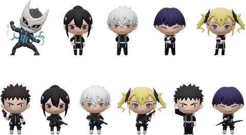 Kaiju No.8 3D PVC Bag Clips Figural Serie 2 - Blind Bags Kaiju No. 8