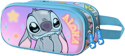 Lilo & Stitch 3D Double Pencil Case Mischievous