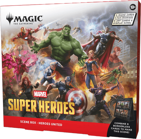 Magic the Gathering - Marvel Super Heroes - Scene Box Heroes United