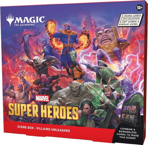 Magic the Gathering - Marvel Super Heroes - Scene Box Villains Unleashed