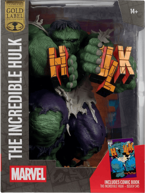 Marvel Collection PVC Statue 1/6 - Hulk (The Incredible Hulk #345) (Gold Label)