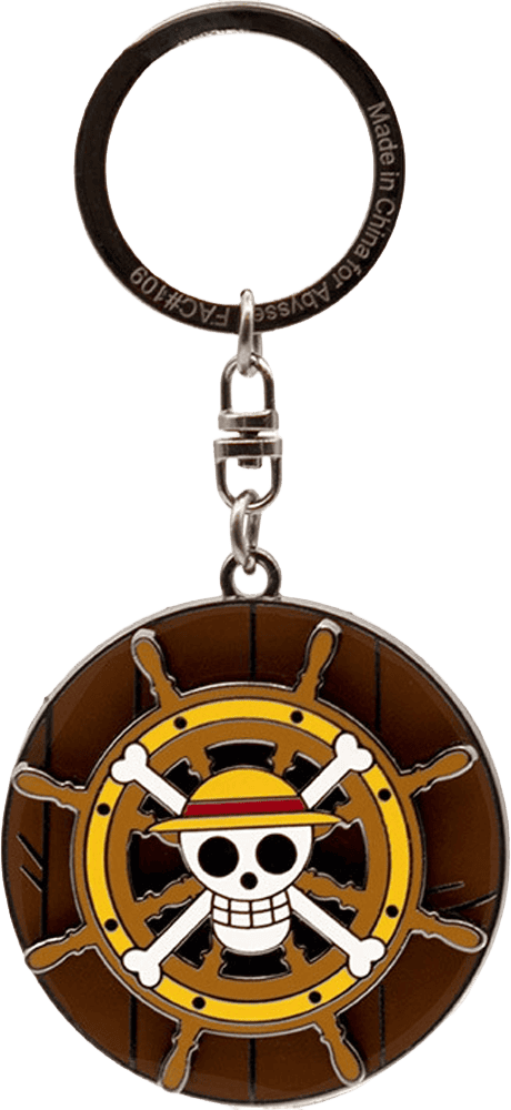 Porta-Chaves One Piece - Thousand Sunny's Helm (moving)