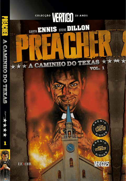 Preacher - vol.1: A Caminho do Texas (Ed.Portuguesa, capa dura)