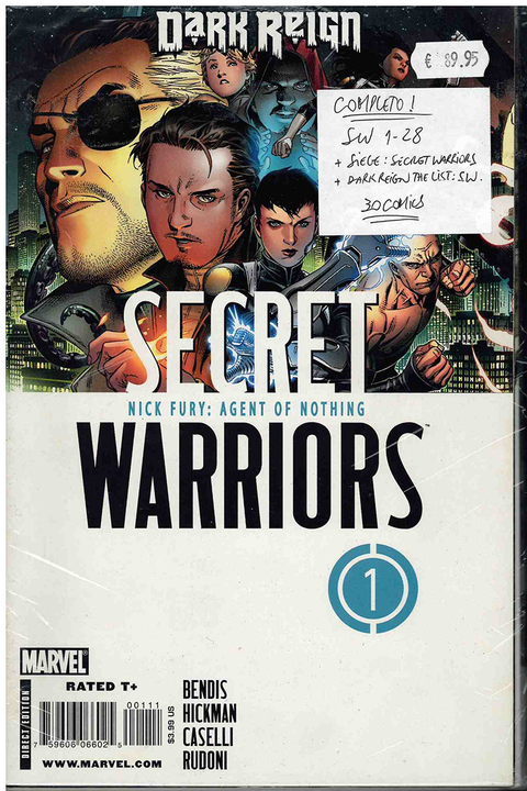 COMPLETE SET Secret Warriors #1-28, by Jonathan Hickman