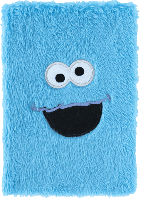 Sesame Street Premium Plush Notebook A5