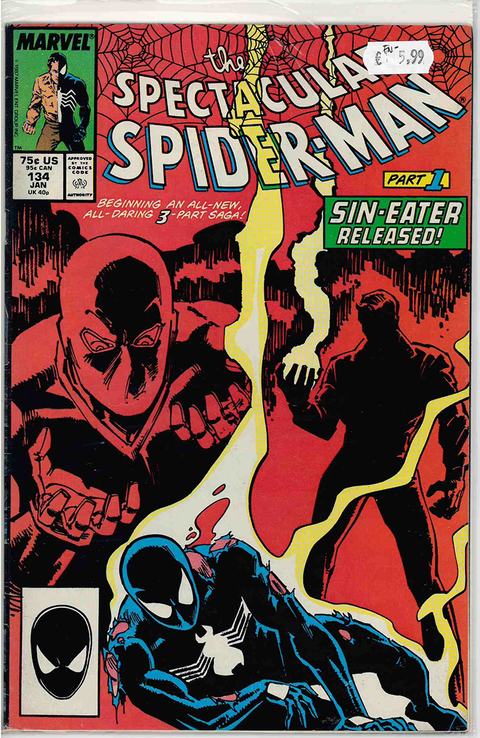 Spectacular Spider-Man (1st Series) #134 FINE-