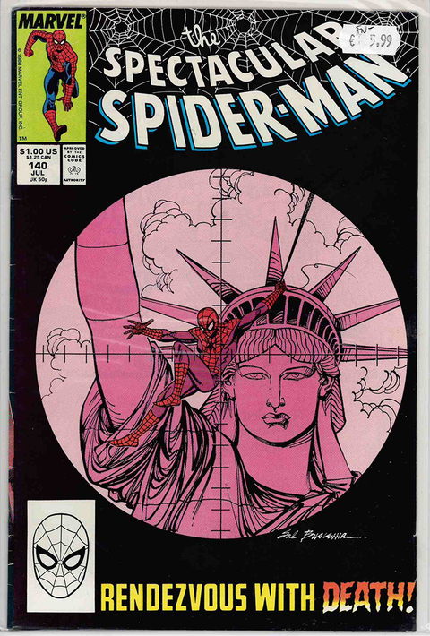 Spectacular Spider-Man (1st Series) #140 FINE-