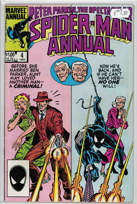 Spectacular Spider-Man (1st Series) Annual #4 VERY GOOD/FINE