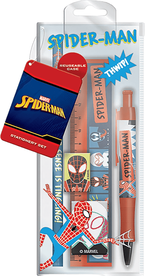 Spider-Man Stationery Set Sketch