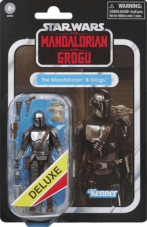 Star Wars Action Figure - The Mandalorian & Grogu - The Mandalorian & Grogu 10 cm