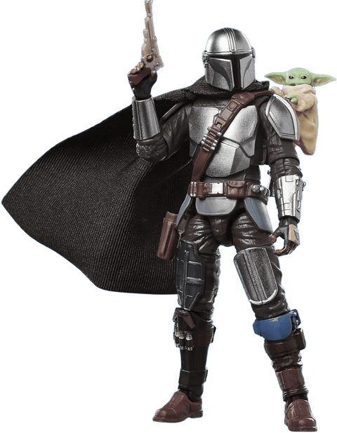 Star Wars Action Figure - The Mandalorian & Grogu - The Mandalorian & Grogu 10 cm