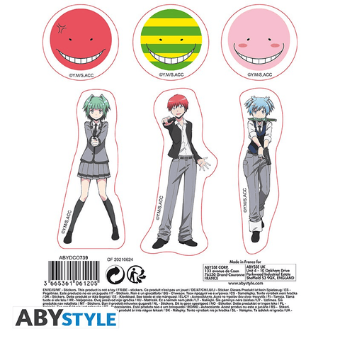 Stickers 16x11cm Assassination Classroom - Koro