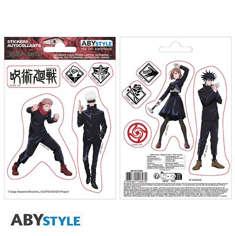 Stickers 16x11cm Jujutsu Kaisen - Tokyo Jujutsu High