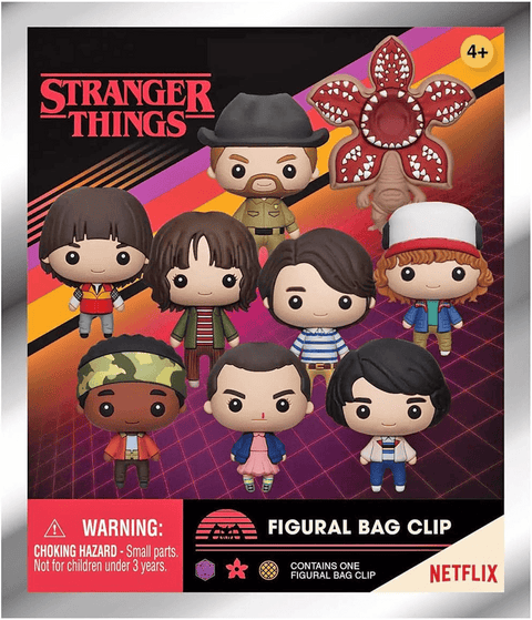 Stranger Things 3D PVC Bag Clips Figural Serie 1 - Blind Bags Stranger Things