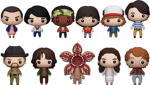 Stranger Things 3D PVC Bag Clips Figural Serie 1 - Blind Bags Stranger Things