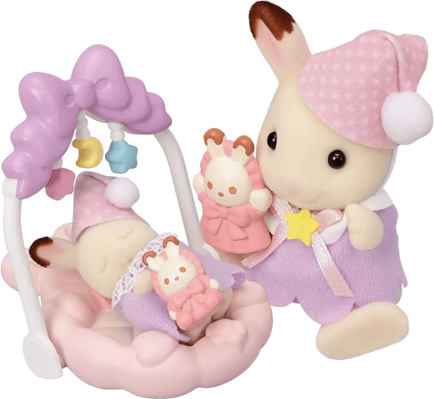 Sylvanian Families - Chocolate bunnies Set Sweet Dreams