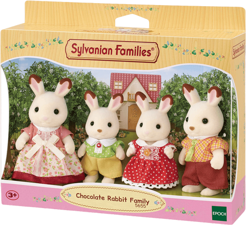 Sylvanian Families - Family chocolate bunnies figure 8 cm