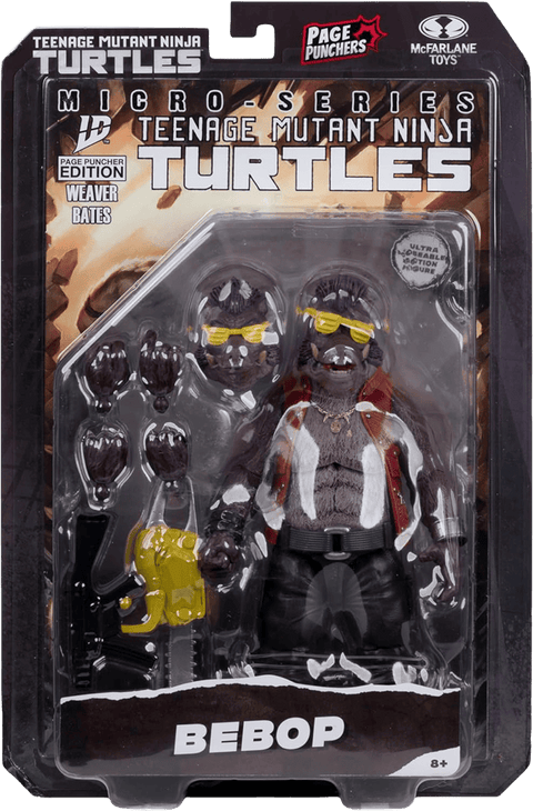 TMNT Page Punchers Action Figure - Bebop 16 cm