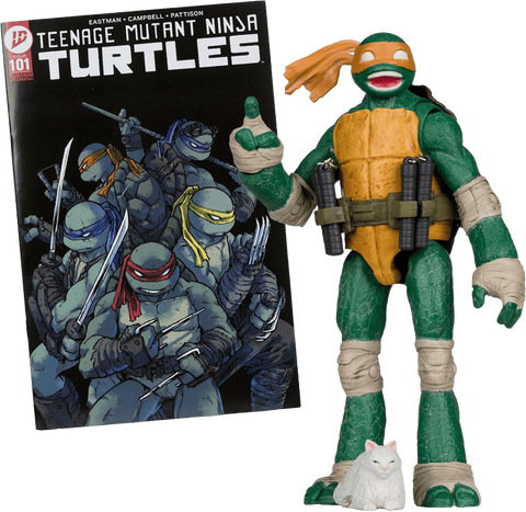 TMNT Page Punchers Action Figure - Michelangelo 13 cm