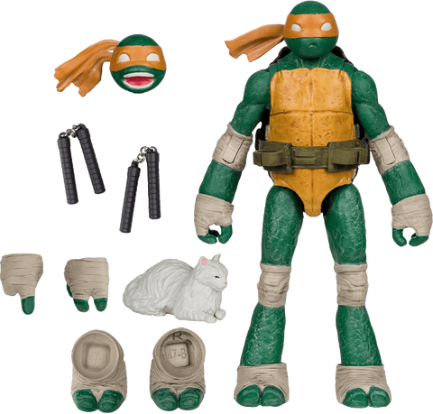 TMNT Page Punchers Action Figure - Michelangelo 13 cm
