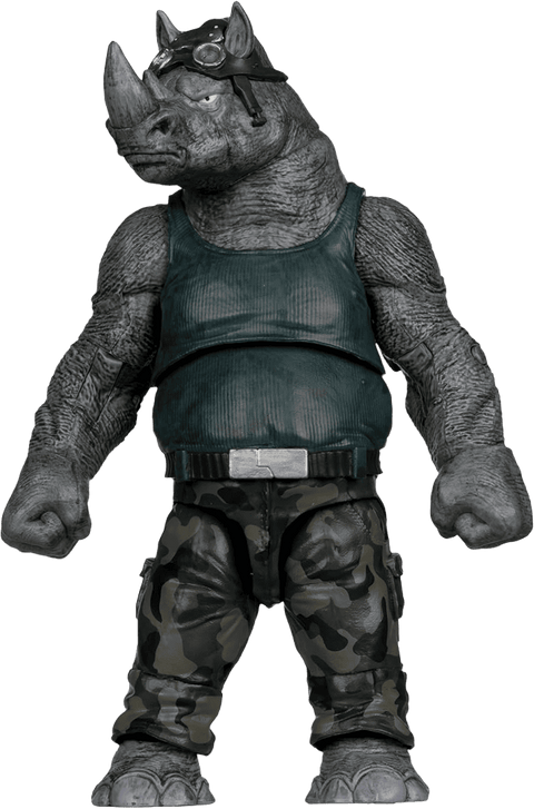 TMNT Page Punchers Action Figure - Rocksteady 17 cm