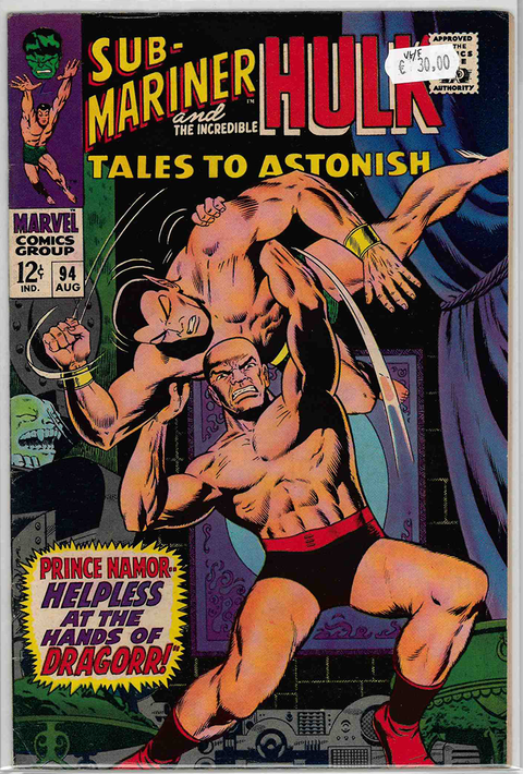 Tales to Astonish 1st Series #94 VERY GOOD/FINE