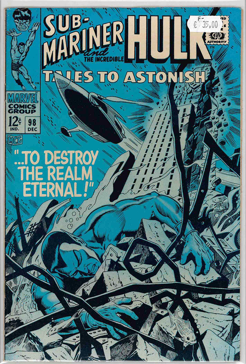 Tales to Astonish 1st Series #98 FINE-