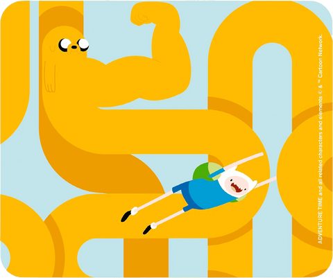 Tapete de rato Adventure Time - Finn and Jake