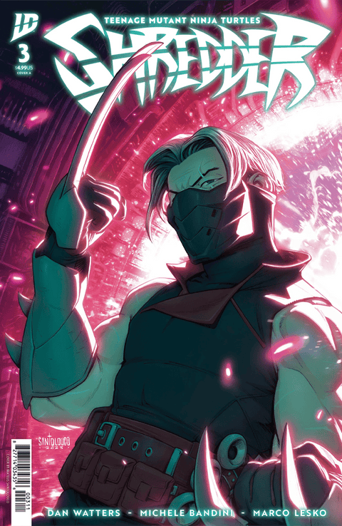 Teenage Mutant Ninja Turtles: Shredder #3 Cover A (Santolouco)