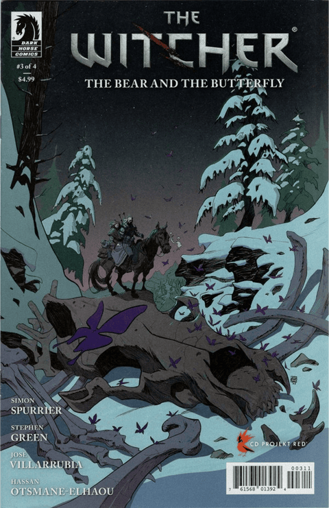 The Witcher: The Bear and The Butterfly #3 Cover A