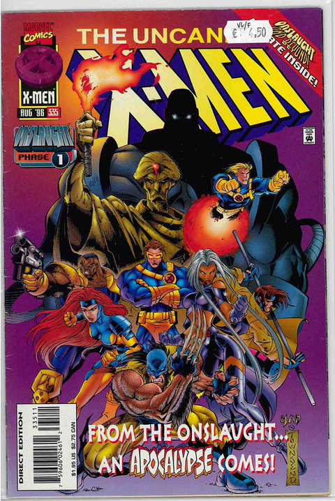 Uncanny X-Men 1st series #335 VERY GOOD/FINE