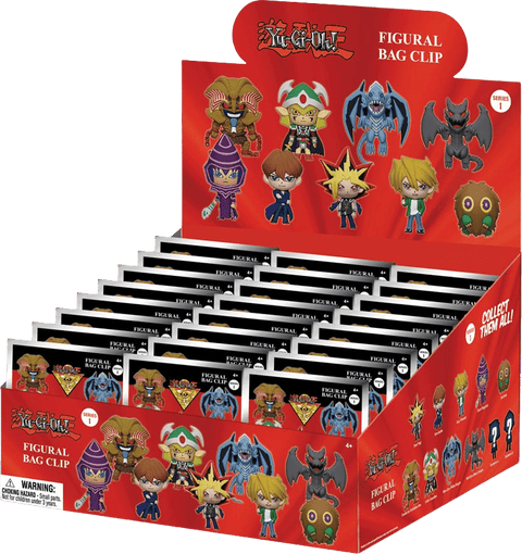 Yu-Gi-Oh 3D PVC Bag Clips Figural Serie 1 - Blind Bags Yu-Gi-Oh
