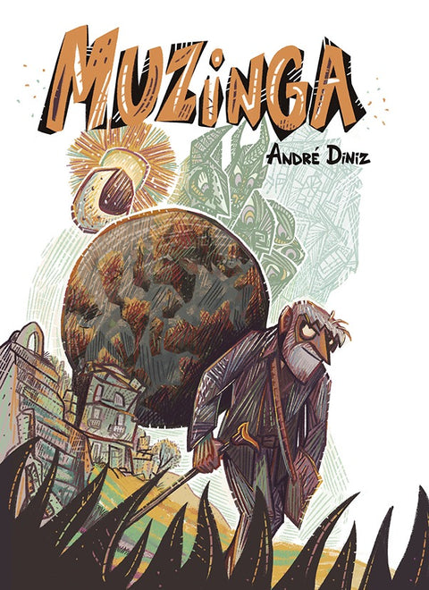 Muzinga, de André Diniz (Ed.Portuguesa, capa dura)